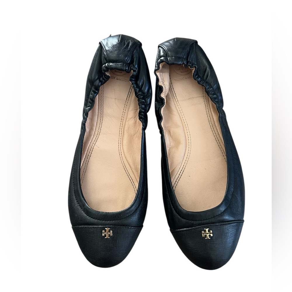 Tory Burch York Ballet Mestico Saffiano Leather